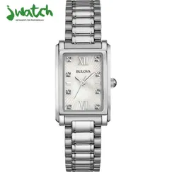 ĐỒNG HỒ NỮ BULOVA QUARTZ MẶT VUÔNG 96P157 DÂY KIM LOẠI