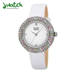 ĐỒNG HỒ NỮ BURGI QUARTZ  BUR227WT DÂY DA