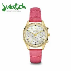 ĐỒNG HỒ NỮ CARAVELLE QUARTZ CHRONOGRAPH 44L169 DÂY DA