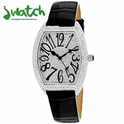 ĐỒNG HỒ NỮ CHRISTIAN VAN SANT QUARTZ MẶT VUÔNG CV4821B DÂY DA
