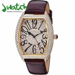 ĐỒNG HỒ NỮ CHRISTIAN VAN SANT QUARTZ MẶT VUÔNG CV4822 DÂY DA