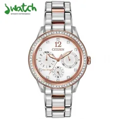ĐỒNG HỒ NỮ CITIZEN ECO-DRIVE  FD2016-51A DÂY KIM LOẠI
