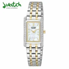 ĐỒNG HỒ NỮ CITIZEN QUARTZ MẶT KHẢM XÀ CỪ EK1124-54D DÂY KIM LOẠI