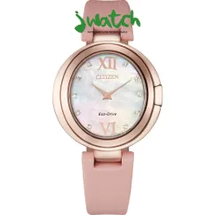 ĐỒNG HỒ NỮ CITIZEN ECO-DRIVE MẶT KHẢM XÀ CỪ EX1513-18D DÂY DA