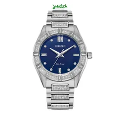 ĐỒNG HỒ NỮ CITIZEN SILHOUETTE CRYSTAL ECO DRIVE EM1020-57L - 34MM