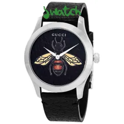 ĐỒNG HỒ NỮ GUCCI QUARTZ MẶT THÊU YA1264067 DÂY DA
