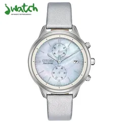 ĐỒNG HỒ NỮ CITIZEN ECO-DRIVE CHRONOGRAPH FB2000-03D DÂY DA