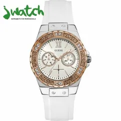 ĐỒNG HỒ NỮ GUESS QUARTZ U1053L2 DÂY CAO SU