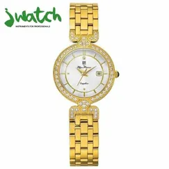 ĐỒNG HỒ NỮ OLYMPIA STAR QUARTZ OP2479DLK-T DÂY KIM LOẠI