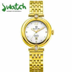 ĐỒNG HỒ NỮ OLYMPIA STAR QUARTZ OPA28042DLK-GL T DÂY KIM LOẠI