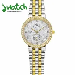 ĐỒNG HỒ NỮ OLYMPIA STAR QUARTZ OPA55958DLSK-T DÂY KIM LOẠI