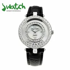 ĐỒNG HỒ NỮ ROYAL CROWN QUARTZ 3628 DÂY DA