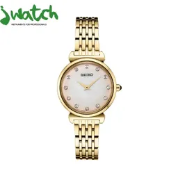 ĐỒNG HỒ NỮ SEIKO QUARTZ  SFQ802 DÂY KIM LOẠI