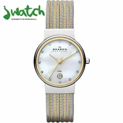 ĐỒNG HỒ NỮ SKAGEN QUARTZ 355SSGS DÂY KIM LOẠI