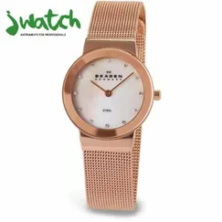 ĐỒNG HỒ NỮ SKAGEN QUARTZ 358SRRD DÂY KIM LOẠI