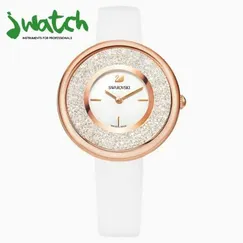 ĐỒNG HỒ NỮ SWAROVSKI QUARTZ 5376083 DÂY DA