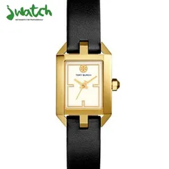 ĐỒNG HỒ NỮ TORY BURCH QUARTZ MẶT VUÔNG TBW1106 DÂY DA