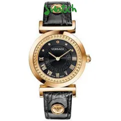 ĐỒNG HỒ NỮ VERSACE VANITY CROCO QUARTZ P5Q80D009 S009 DÂY DA