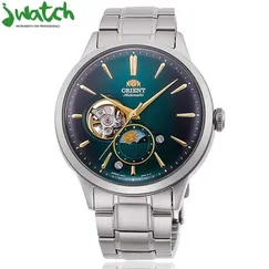 ĐỒNG HỒ NAM ORIENT AUTOMATIC HỞ TIM RA-AS0104E00B DÂY KIM LOẠI