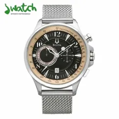 ĐỒNG HỒ NAM BULOVA QUARTZ CHRONOGRAPH 96B139 DÂY MESH