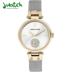 ĐỒNG HỒ NỮ ANNE KLEIN QUARTZ  AK/3001SVTT DÂY KIM LOẠI