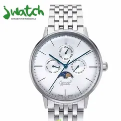ĐỒNG HỒ NAM OGIVAL QUARTZ MOONPHASE OG1930-6MS-T DÂY KIM LOẠI