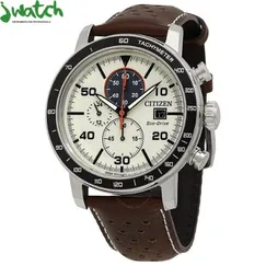 ĐỒNG HỒ NAM CITIZEN ECO-DRIVE CHRONOGRAPH CA0649-06X DÂY DA
