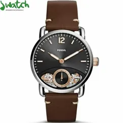ĐỒNG HỒ NAM FOSSIL QUARTZ SKELETON ME1165 DÂY DA