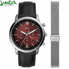 ĐỒNG HỒ NAM FOSSIL QUARTZ CHRONOGRAPH FS5600SET DÂY DA