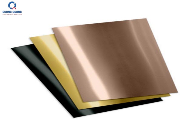 bảng giá inox màu bảng giá inox màu