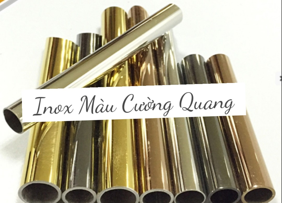 ống inox màu vàng ống inox màu vàng