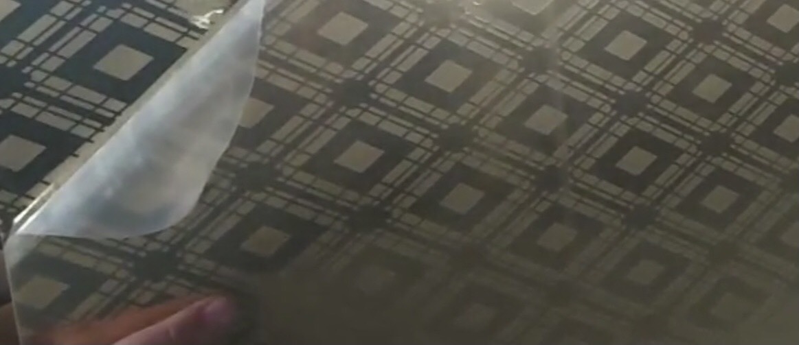 Inox hoa văn vàng Etching (KS-035)