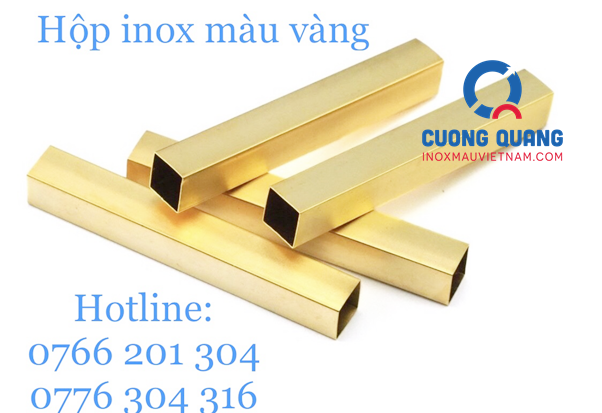 hộp inox màu trơn hộp inox màu trơn