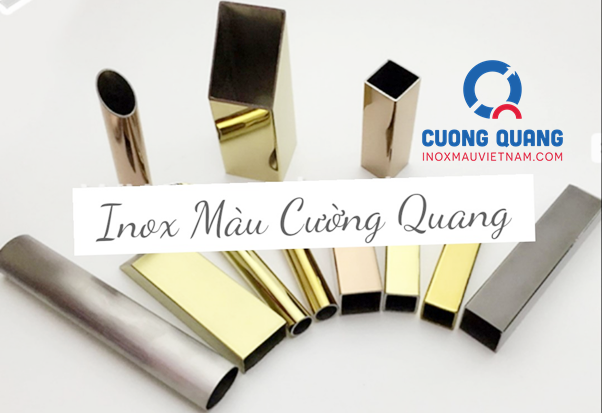 ống hộp inox màu