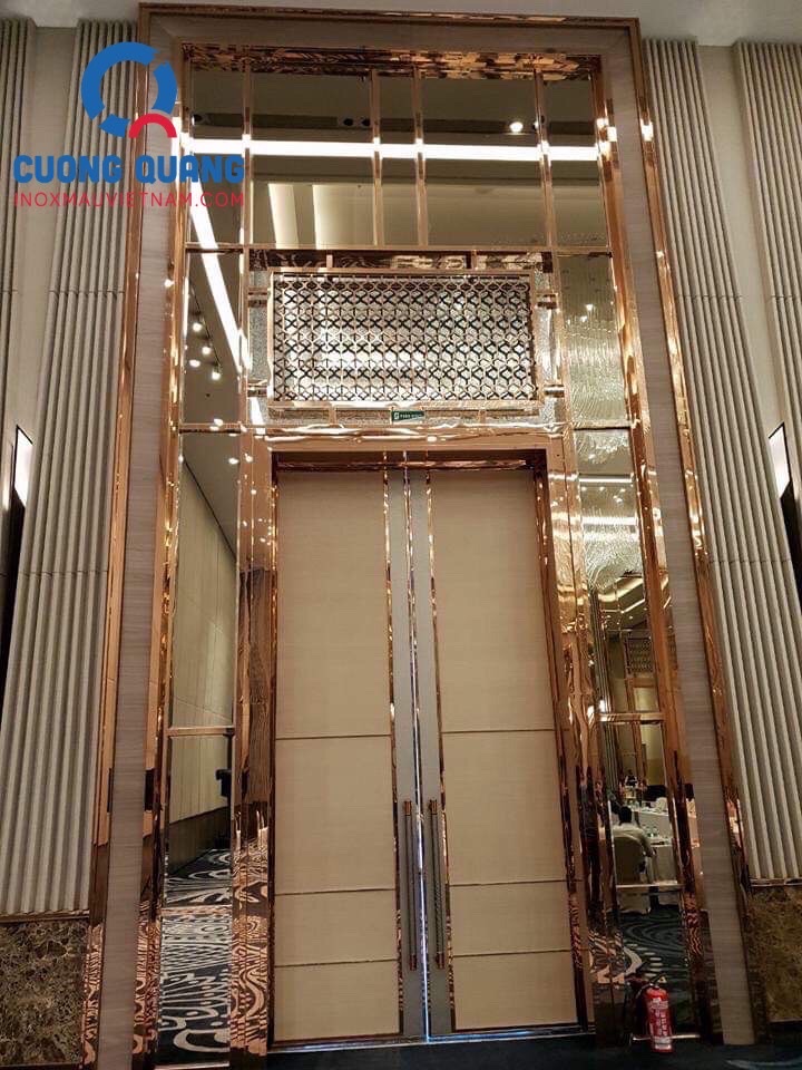 Inox HL vàng hồng