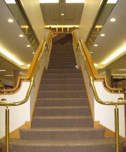 CẦU THANG INOX 304 MÀU VÀNG