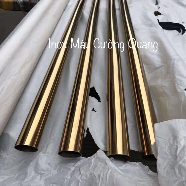 ống inox vàng đồng ống inox vàng đồng