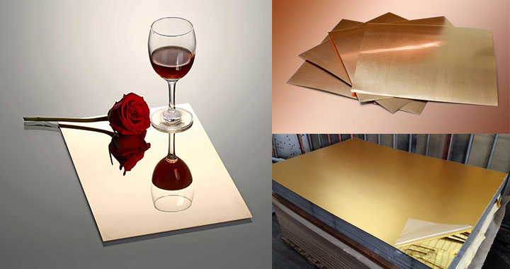 tấm inox màu đồng tấm inox màu đồng