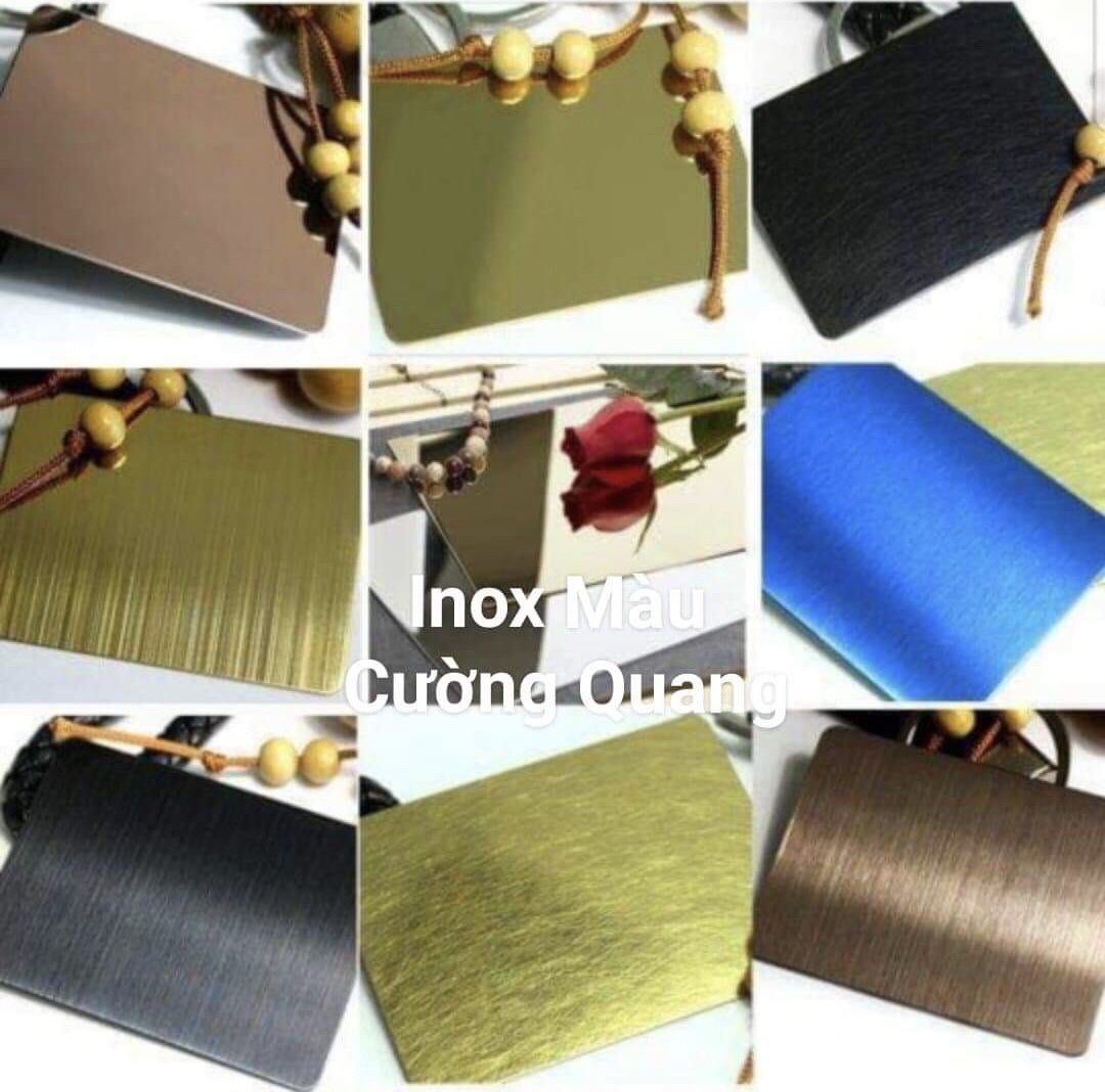 Inox có mấy màu?