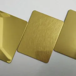 Inox màu vàng