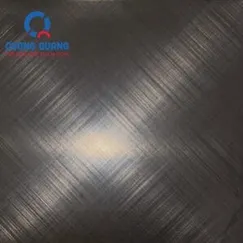 Inox xước chéo đen chống vân tay (AFP)