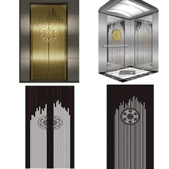 Tấm cabine cửa tầng hoa văn 6