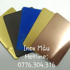 Inox mạ màu Titan