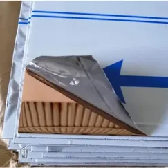 Tấm Inox vàng hồng gương