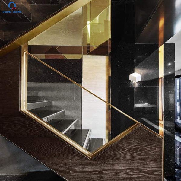 trang trí cầu thang inox trang trí cầu thang inox