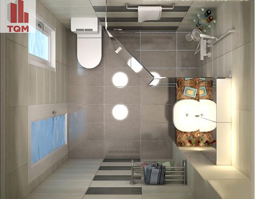 thiet ke nha ve sinh nho dep