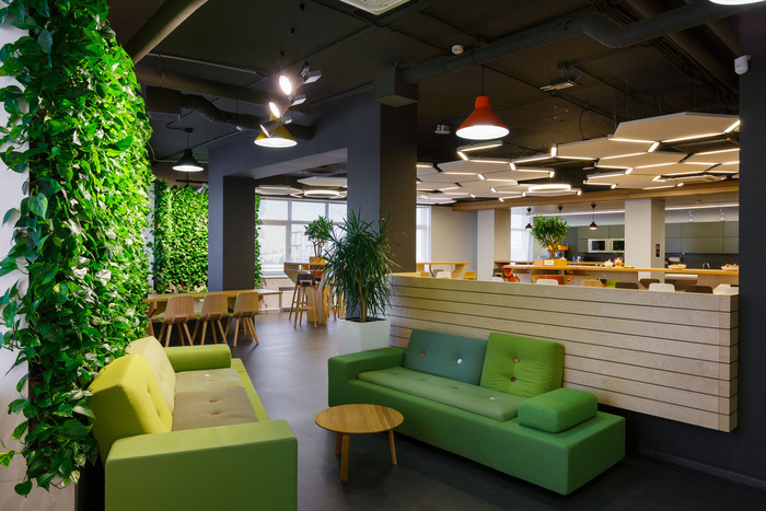 Xu hướng văn phòng - Thiết kế nội thất với không gian xanh