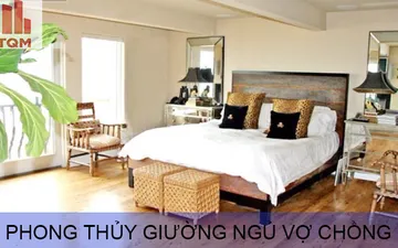 [CỰC HAY] Cách bố trí phong thủy giường ngủ vợ chồng theo mệnh chuẩn!