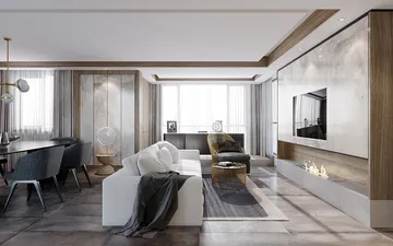 Những ý tưởng thiết kế căn hộ chung cư 95m2 thịnh hành nhất hiện nay