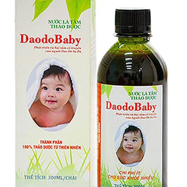 Nước tắm thảo dược cho bé DaodoBaby
